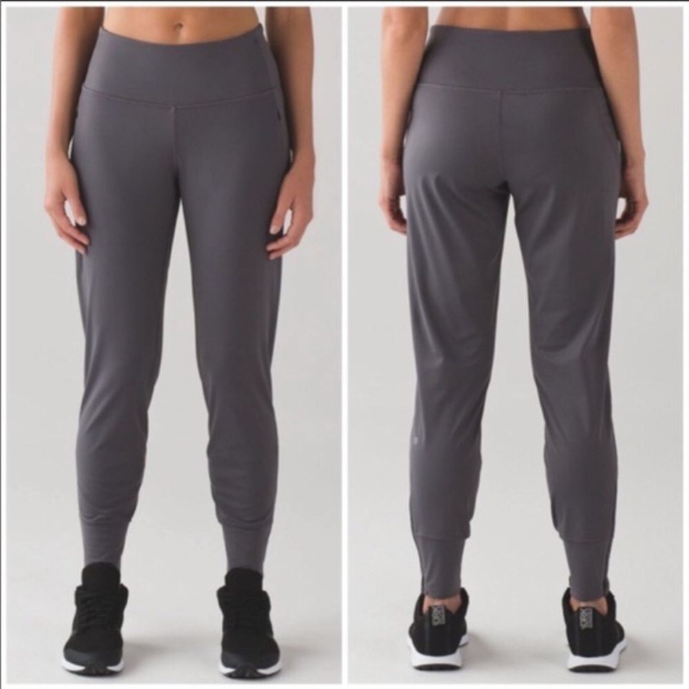 Lululemon Jogger Ankle Zip Fresh Tracks Size 4